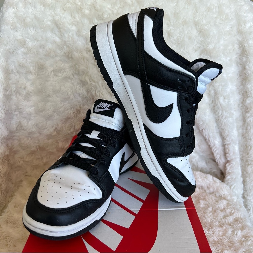 Black & White Nike Dunk Low